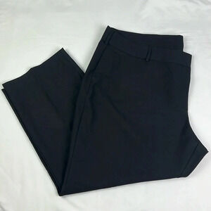 Lane Bryant Black Straight Leg Pants